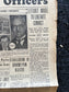 Authentic KC Massacre 1933 Newspaper, John Dillinger Fbi, Kansas City Memorabilia Souvenirs, True Crime Memorabilia, Bar Mancave Gifts