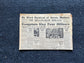 Authentic KC Massacre 1933 Newspaper, John Dillinger Fbi, Kansas City Memorabilia Souvenirs, True Crime Memorabilia, Bar Mancave Gifts