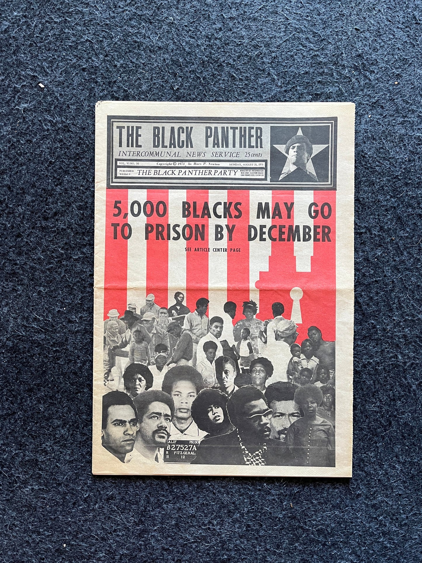 1971 Black Panther Political Party, Restorative Justice Black Excellence, Civil Rights Memorabilia, African Wall Decor, Antifa Liberal Gifts