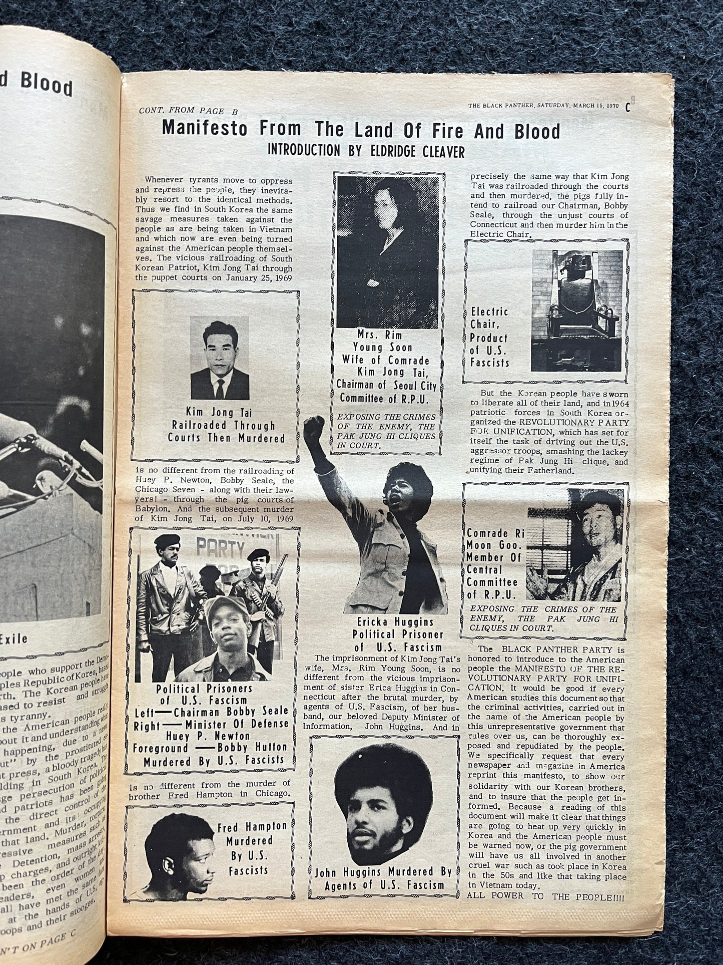 1970 Bobby Seale Trial, Black Panther Political Party, Education Art, Civil Rights Memorabilia, African Wall Decor, Liberal Gifts, Oakland