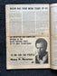 1972 Eldridge Cleaver Bobby Seale Black Panther Newspaper Education Art Civil Rights Memorabilia, African Wall Decoration, Oakland Souvenirs