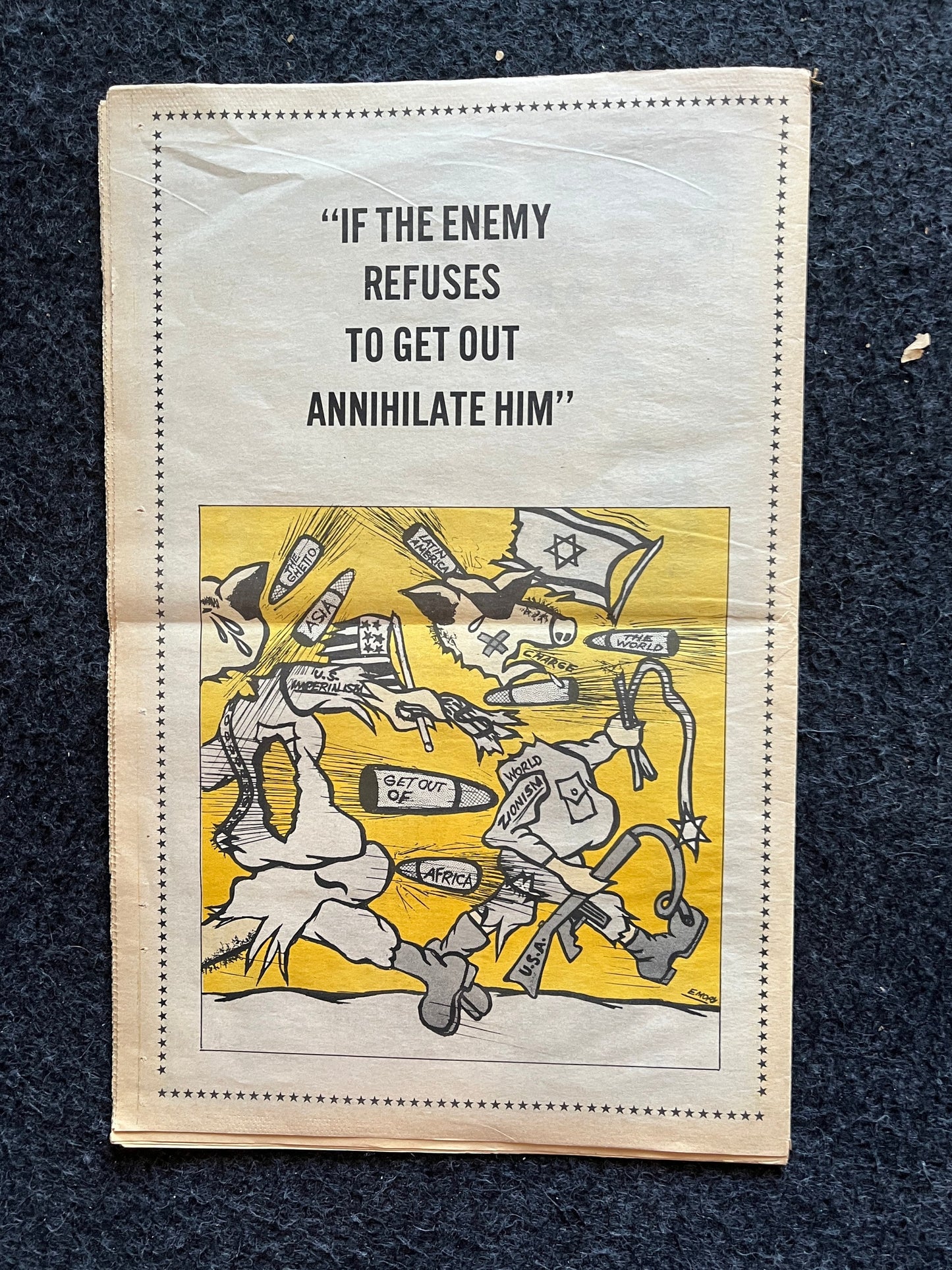 1970 Affordable Housing Black Panther Political Party, Black Excellence, Civil Rights Memorabilia, Chinese Souvenirs Memorabilia, Propaganda