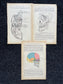 Original 1913 Anatomy Pages of Human Body, Anatomy Physiology Textbook Gifts, Teachers Aid Biology, Heart Brain Lung Art Wall Decoration