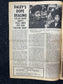 1971 Chicago Black Panther Party, Black Excellence, California Souvenir, Oakland Souvenirs, Political Propaganda, Vintage Newspaper