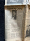 End Of Vietnam War Day Of - Nixon Ends War in Vietnam January 24th 1973 - Original Vintage Newspaper