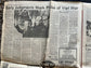 End Of Vietnam War Day Of - Nixon Ends War in Vietnam January 24th 1973 - Original Vintage Newspaper