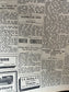 Authentic KC Massacre 1933 Newspaper, John Dillinger Fbi, Kansas City Memorabilia Souvenirs, True Crime Memorabilia, Bar Mancave Gifts