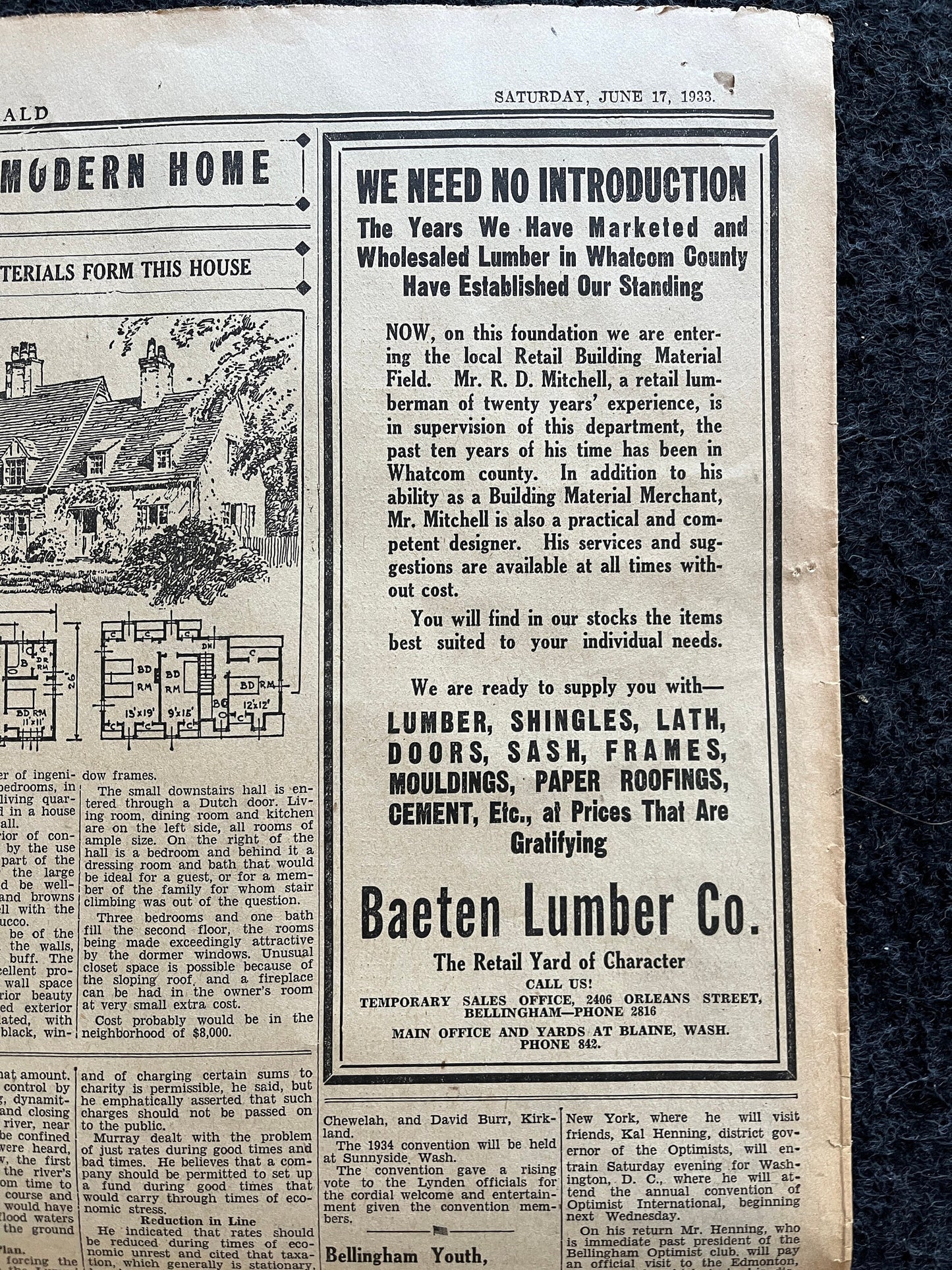 Authentic KC Massacre 1933 Newspaper, John Dillinger Fbi, Kansas City Memorabilia Souvenirs, True Crime Memorabilia, Bar Mancave Gifts