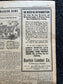 Authentic KC Massacre 1933 Newspaper, John Dillinger Fbi, Kansas City Memorabilia Souvenirs, True Crime Memorabilia, Bar Mancave Gifts
