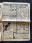 1933 Oklahoma Escaped Convicts, Original Vintage Newspaper, Great Depression Gangster Collectible, Man Cave Bar Art Gifts, Gifts for Him