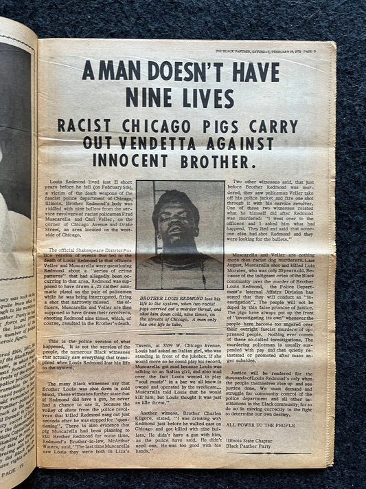 1971 Black Panther Political Party, Restorative Justice Black Excellence, Civil Rights Memorabilia, African Wall Decor, Antifa Liberal Gifts