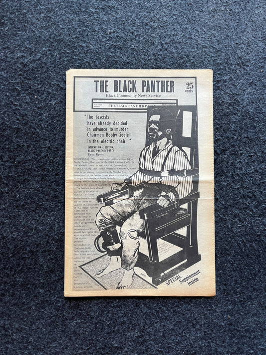 1970 Bobby Seale Trial, Black Panther Political Party, Education Art, Civil Rights Memorabilia, African Wall Decor, Liberal Gifts, Oakland